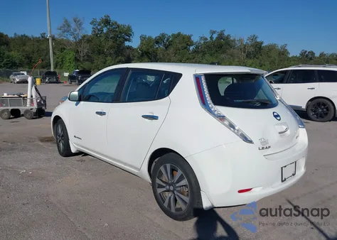 2016 Nissan Leaf Sv z USA, uszkodzony, nr VIN 1N4BZ0CP8GC311925
